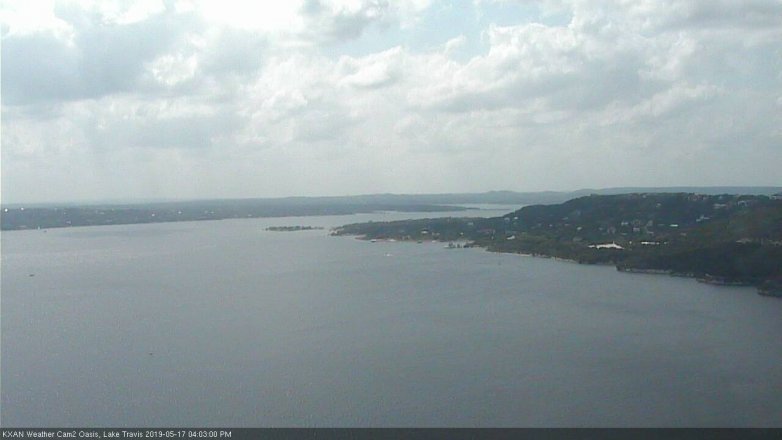 Lake Travis webcam, May 17, 2019 3:05 PM CT
