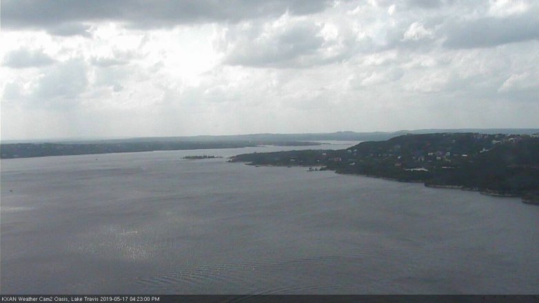 Lake Travis webcam, May 17, 2019 3:25 PM CT
