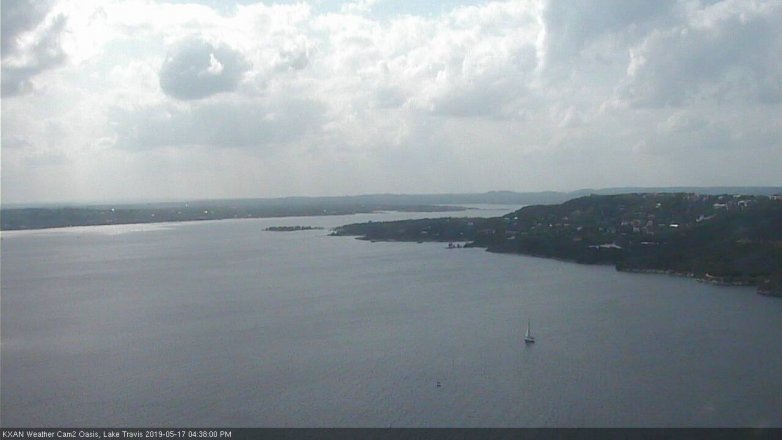 Lake Travis webcam, May 17, 2019 3:40 PM CT