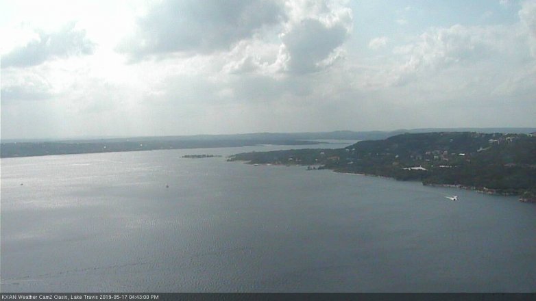 Lake Travis webcam, May 17, 2019 3:45 PM CT