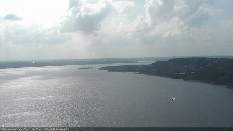 Lake Travis webcam, May 17, 2019 3:50 PM CT