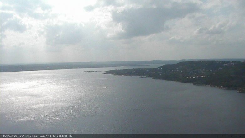 Lake Travis webcam, May 17, 2019 4:05 PM CT