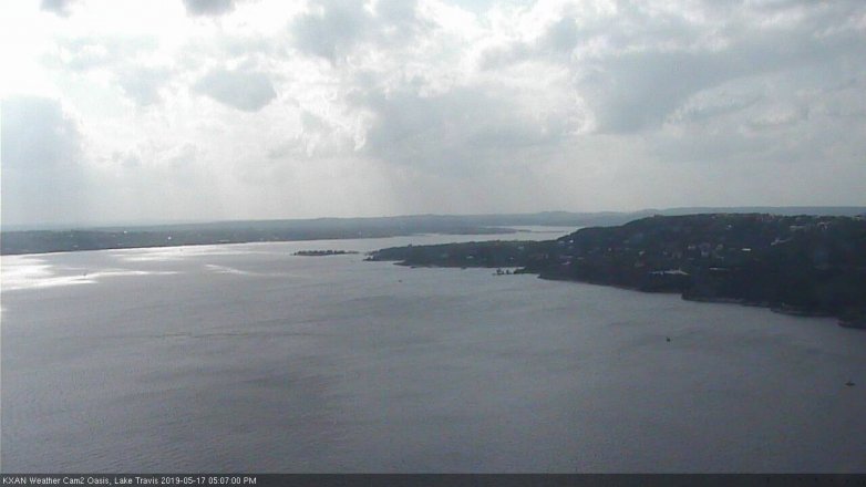 Lake Travis webcam, May 17, 2019 4:10 PM CT