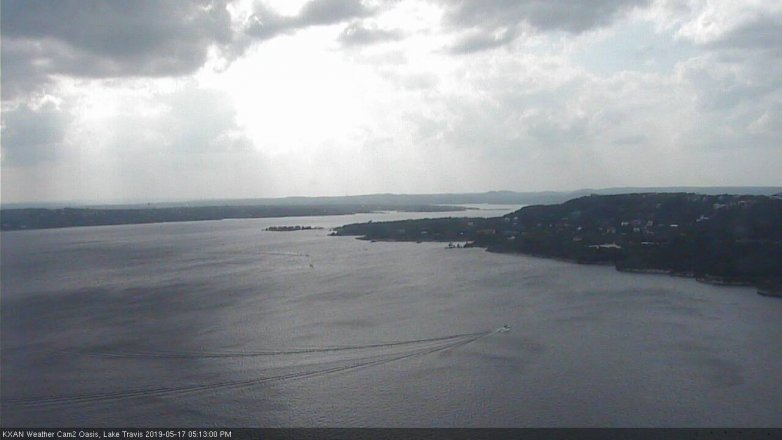 Lake Travis webcam, May 17, 2019 4:15 PM CT