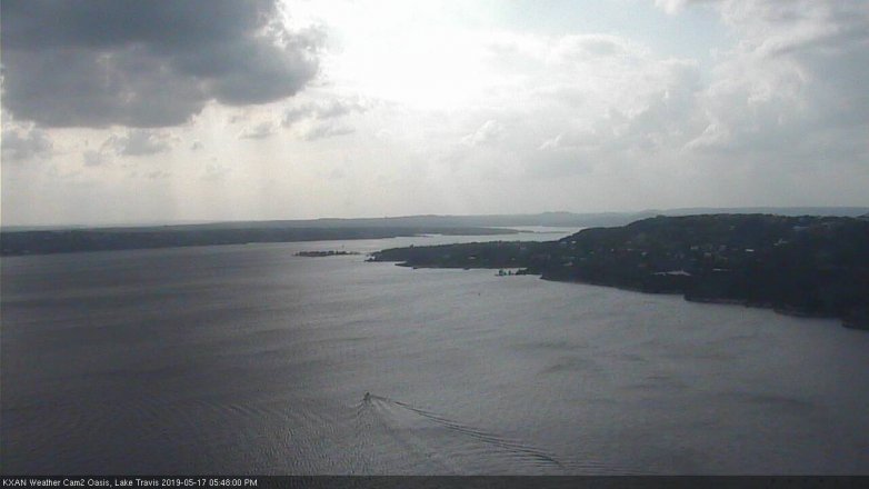 Lake Travis webcam, May 17, 2019 4:50 PM CT