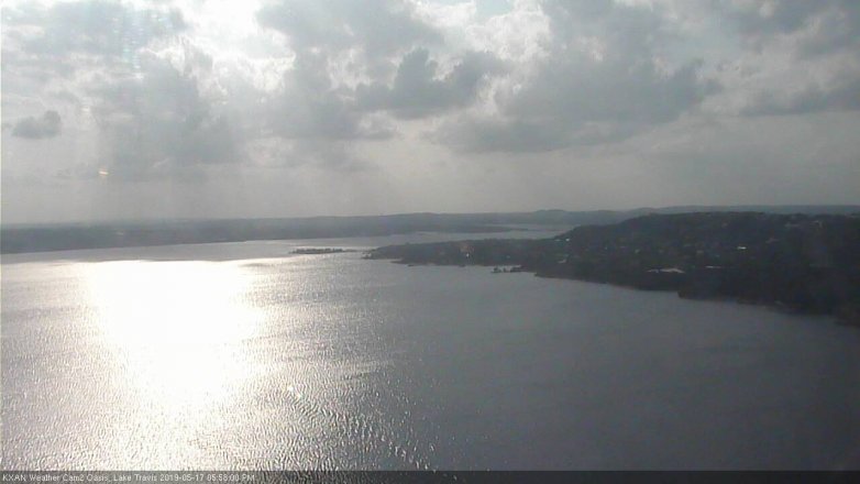 Lake Travis webcam, May 17, 2019 5:00 PM CT