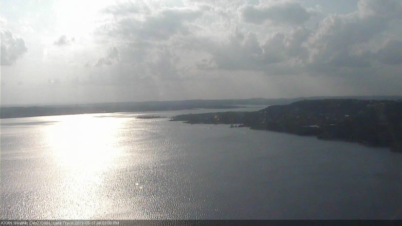 Lake Travis webcam, May 17, 2019 5:05 PM CT