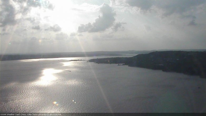 Lake Travis webcam, May 17, 2019 5:25 PM CT