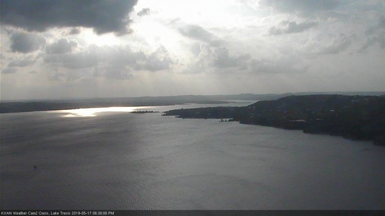 Lake Travis webcam, May 17, 2019 5:40 PM CT