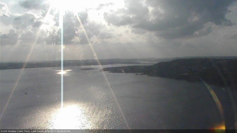 Lake Travis webcam, May 17, 2019 5:50 PM CT