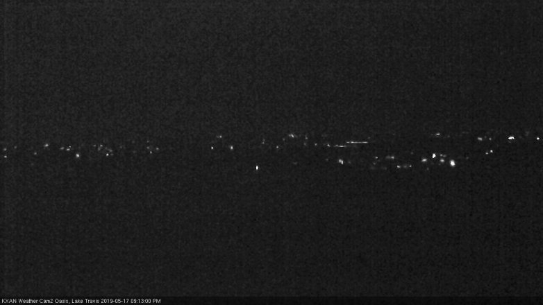 Lake Travis webcam, May 17, 2019 8:15 PM CT