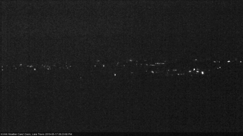 Lake Travis webcam, May 17, 2019 8:25 PM CT