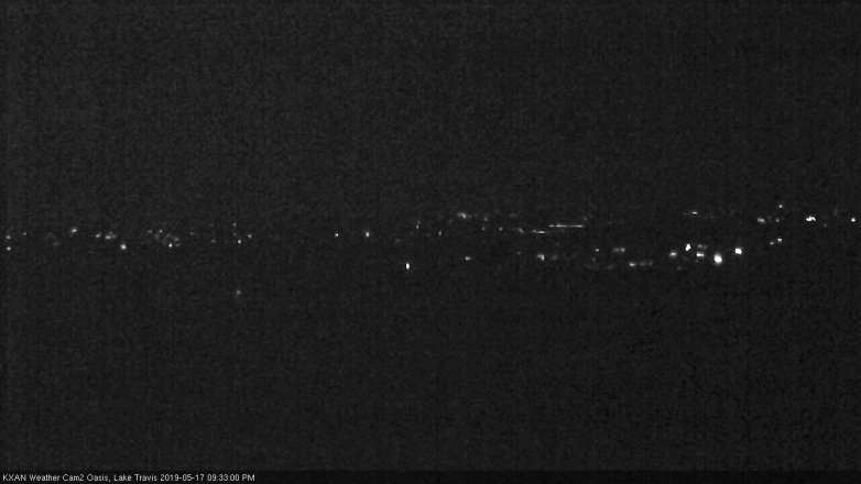 Lake Travis webcam, May 17, 2019 8:35 PM CT