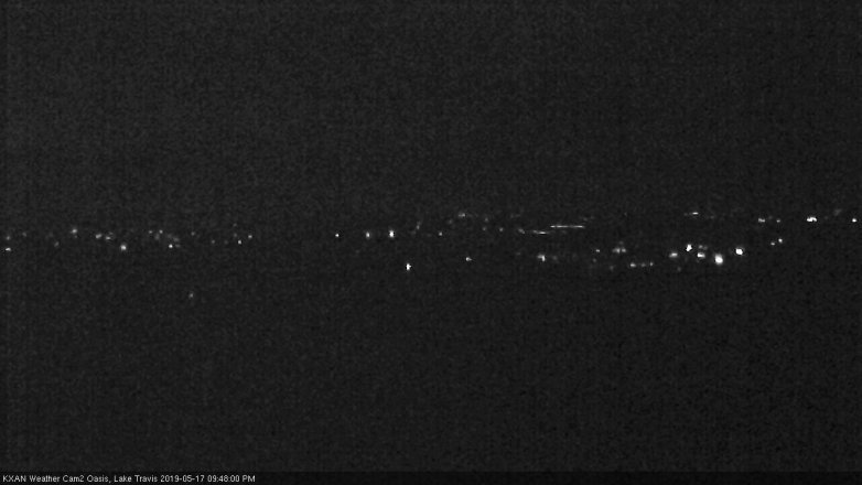 Lake Travis webcam, May 17, 2019 8:50 PM CT