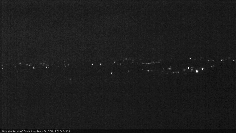Lake Travis webcam, May 17, 2019 8:55 PM CT