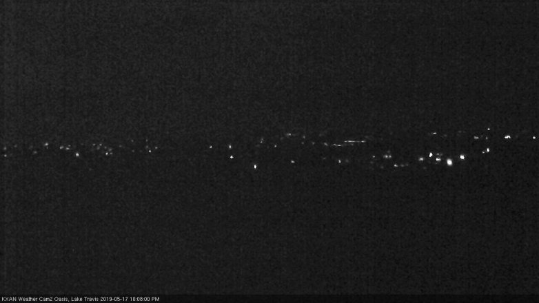Lake Travis webcam, May 17, 2019 9:10 PM CT