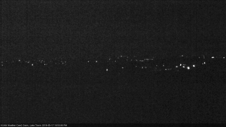Lake Travis webcam, May 17, 2019 9:55 PM CT