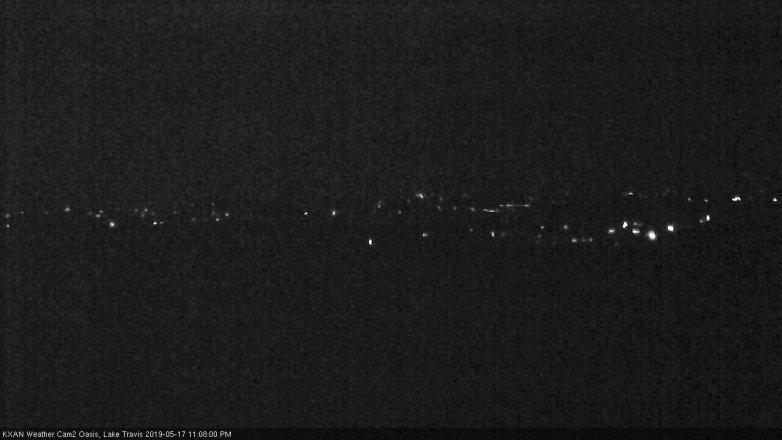 Lake Travis webcam, May 17, 2019 10:10 PM CT