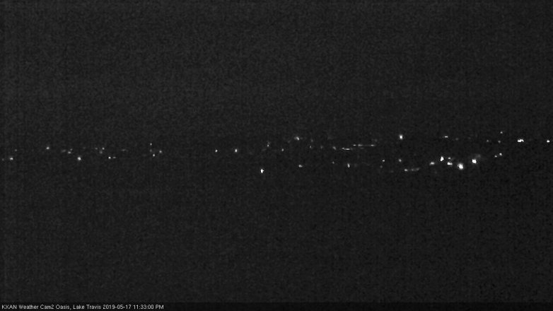 Lake Travis webcam, May 17, 2019 10:35 PM CT