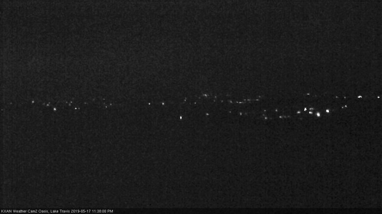 Lake Travis webcam, May 17, 2019 10:40 PM CT
