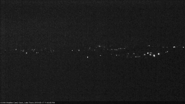 Lake Travis webcam, May 17, 2019 10:45 PM CT