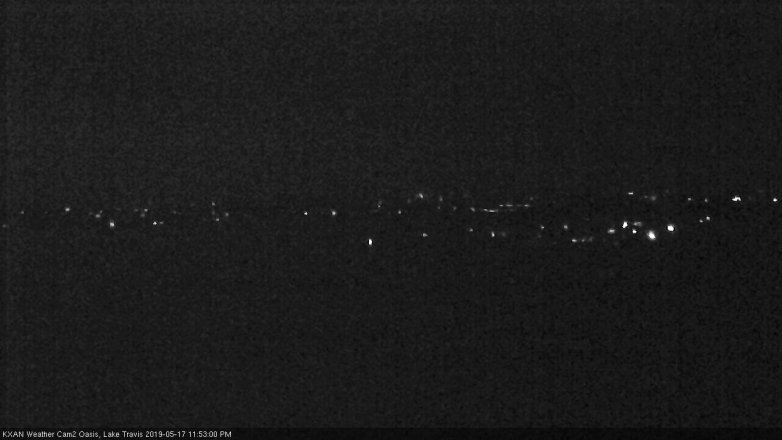Lake Travis webcam, May 17, 2019 10:55 PM CT