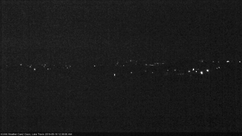 Lake Travis webcam, May 17, 2019 11:40 PM CT