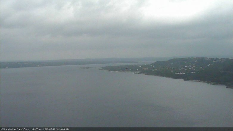 Lake Travis webcam, May 18, 2019 9:15 AM CT