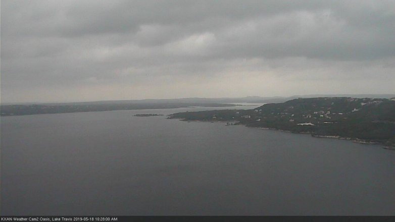 Lake Travis webcam, May 18, 2019 9:30 AM CT