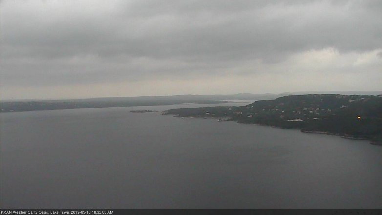 Lake Travis webcam, May 18, 2019 9:35 AM CT