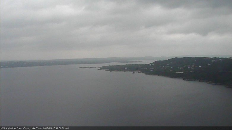 Lake Travis webcam, May 18, 2019 9:40 AM CT