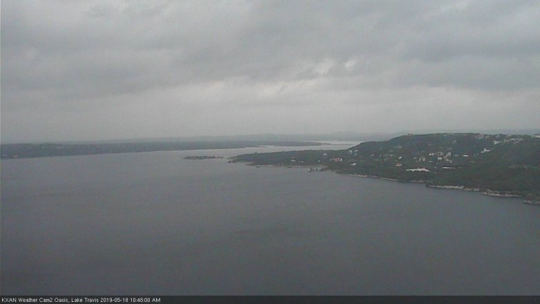 Lake Travis webcam, May 18, 2019 9:50 AM CT