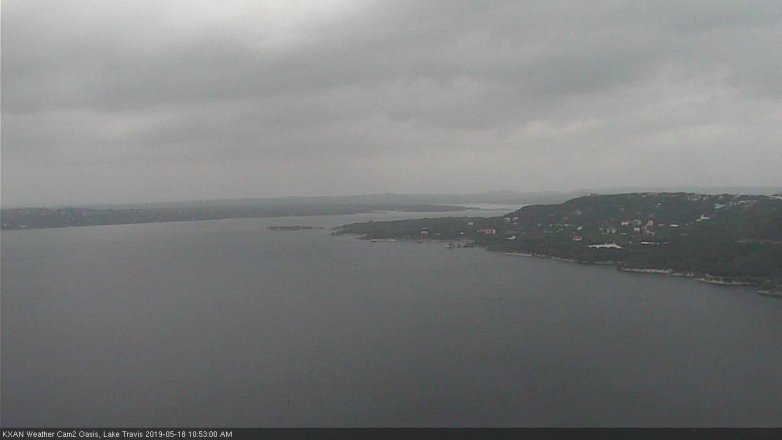 Lake Travis webcam, May 18, 2019 9:55 AM CT