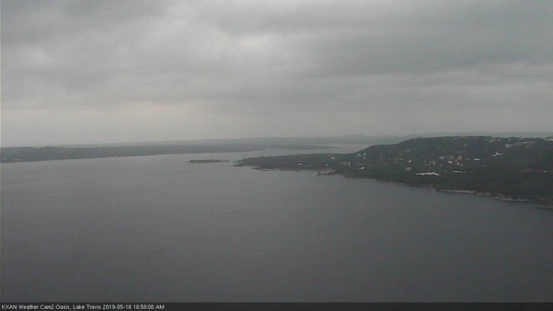 Lake Travis webcam, May 18, 2019 10:00 AM CT
