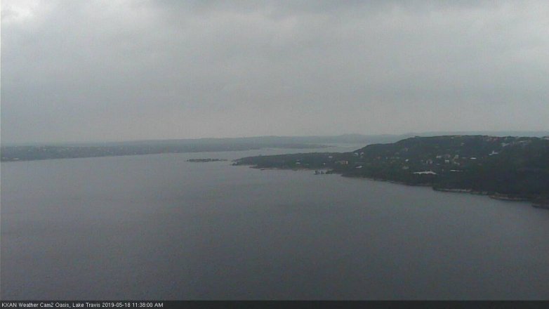 Lake Travis webcam, May 18, 2019 10:40 AM CT