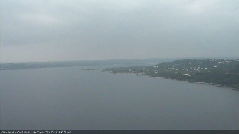 Lake Travis webcam, May 18, 2019 10:45 AM CT