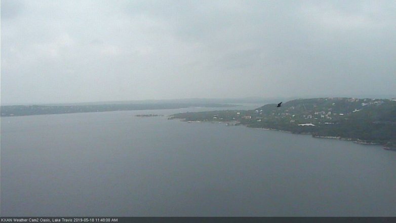 Lake Travis webcam, May 18, 2019 10:50 AM CT