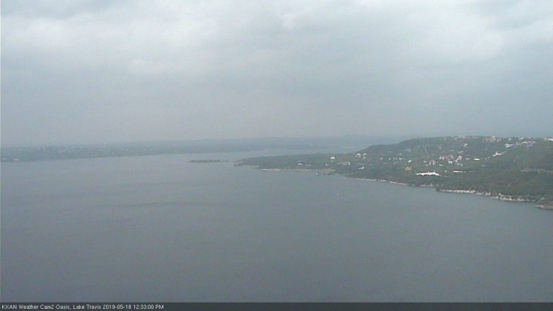 Lake Travis webcam, May 18, 2019 11:35 AM CT