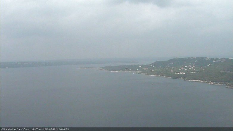 Lake Travis webcam, May 18, 2019 11:40 AM CT