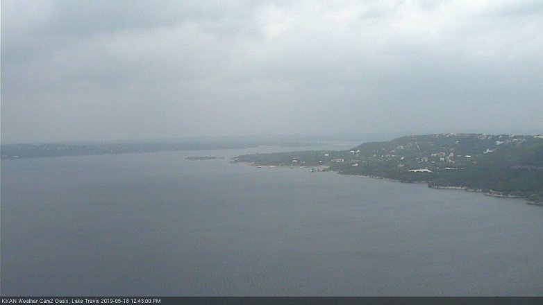 Lake Travis webcam, May 18, 2019 11:45 AM CT