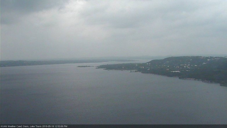 Lake Travis webcam, May 18, 2019 11:55 AM CT