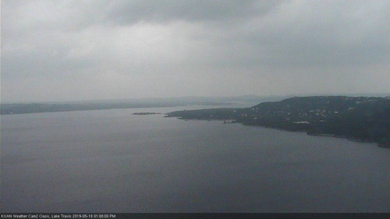 Lake Travis webcam, May 18, 2019 12:10 PM CT