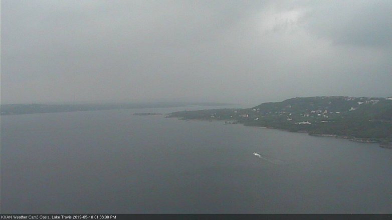 Lake Travis webcam, May 18, 2019 12:40 PM CT