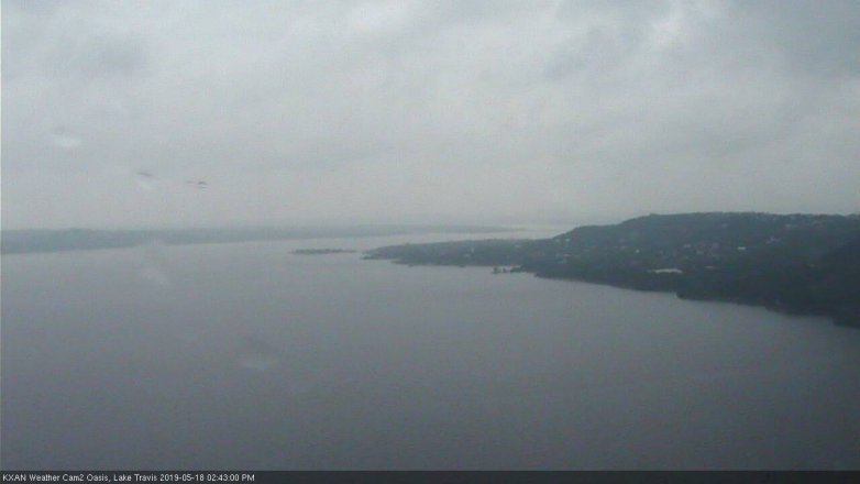 Lake Travis webcam, May 18, 2019 1:45 PM CT