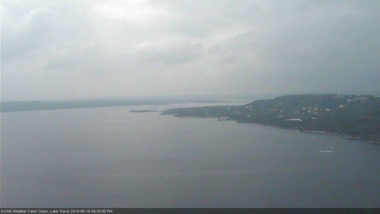 Lake Travis webcam, May 18, 2019 3:30 PM CT