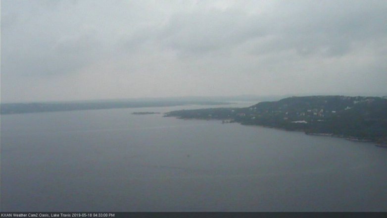 Lake Travis webcam, May 18, 2019 3:35 PM CT