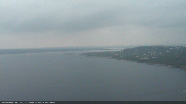 Lake Travis webcam, May 18, 2019 3:45 PM CT
