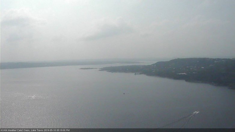 Lake Travis webcam, May 18, 2019 4:20 PM CT