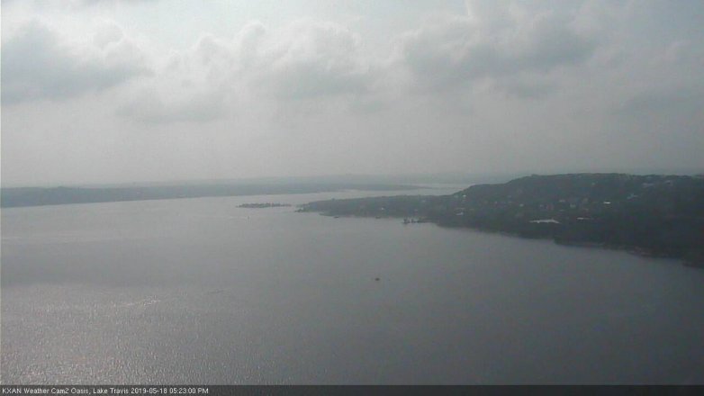 Lake Travis webcam, May 18, 2019 4:25 PM CT