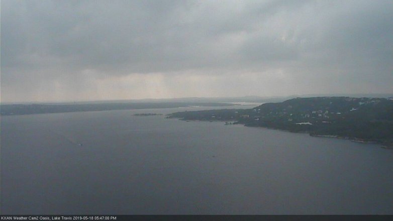 Lake Travis webcam, May 18, 2019 4:50 PM CT